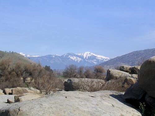 View from Boulders of Alta Peak