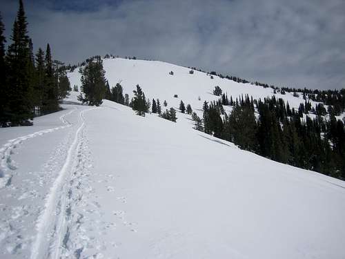 Copper Mountain- SW Ridge final 600 feet