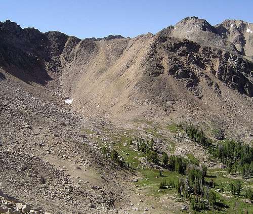 Patterson Peak route photo.
