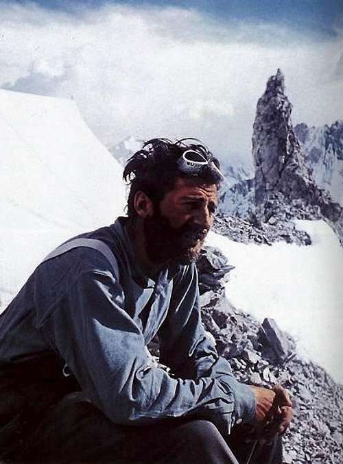 Hermann Buhl on Broad Peak