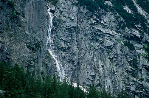 Aar valley waterfall