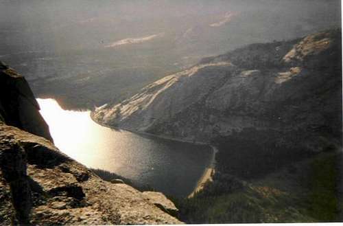 A view of Tenaya Lake from...