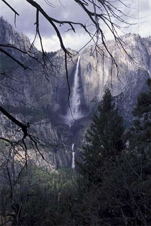 Yosemite Falls as seen from...