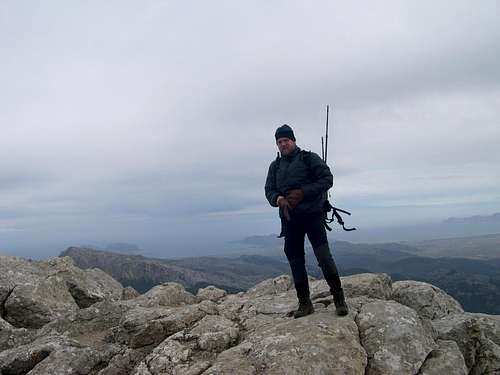 heroe-shot on the Massanella Peak