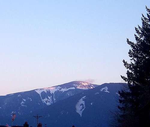 Mount Defiance From my house