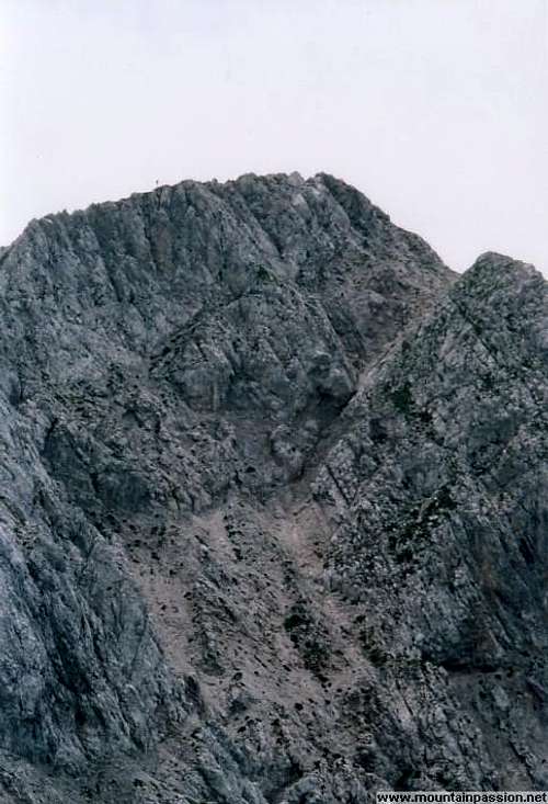 Reisskofel summit ridge