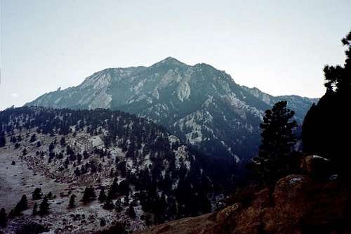 Bear Peak from the NE (NCAR),...