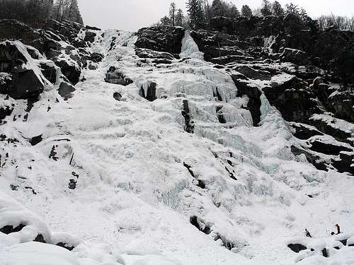 Nardis Ice waterfall