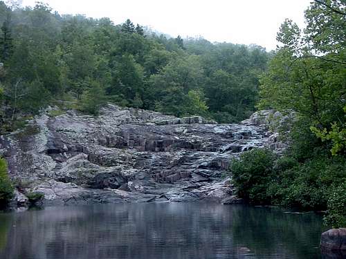 Below Rocky Falls