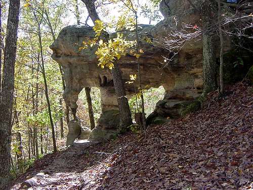 Double Arch at Picke Springs Natural Area