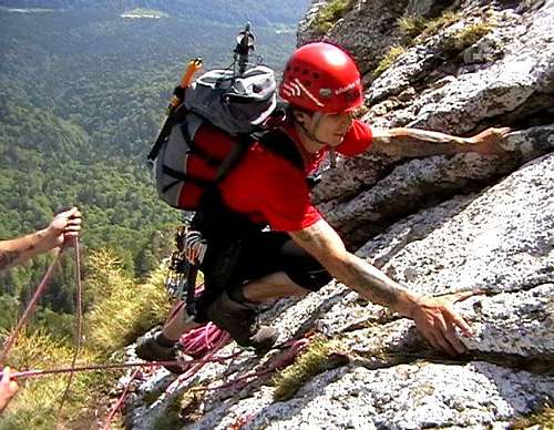 Bucegi / Costila - Galbenele ridge 3A