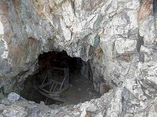 The old copper mine shaft...