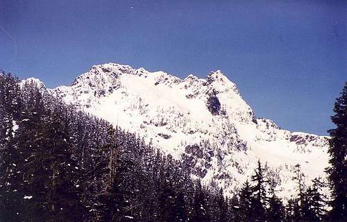 Chair Peak as seen from the...