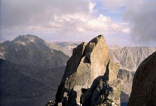 The lower, North Summit of...