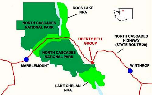 Liberty Bell Group Location Map