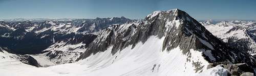 Avalanches on Hagerman Peak