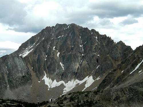 View from NE ridge of Patterson Peak