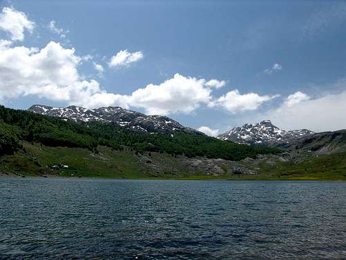 Prasica and Beskeza from Rikavac lake