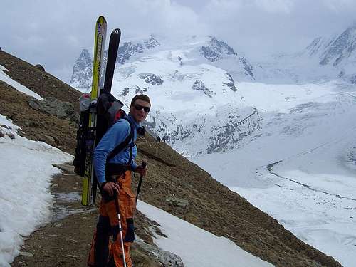 On the way to Dufourspitze 4633m
