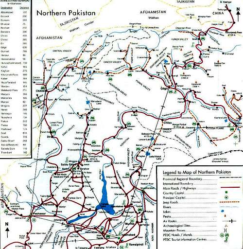 Kaghan Map