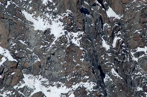 Mont Blanc Innominata ridge