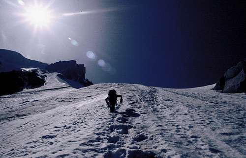 Mont Blanc · Bovin-Vallençant Couloir