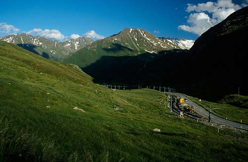 Oberalp pass