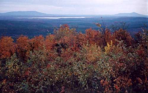 View of Lake Wister from Panorama Vista