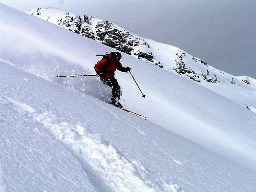 Ski Mountaineering on Hochkarfelderkopf