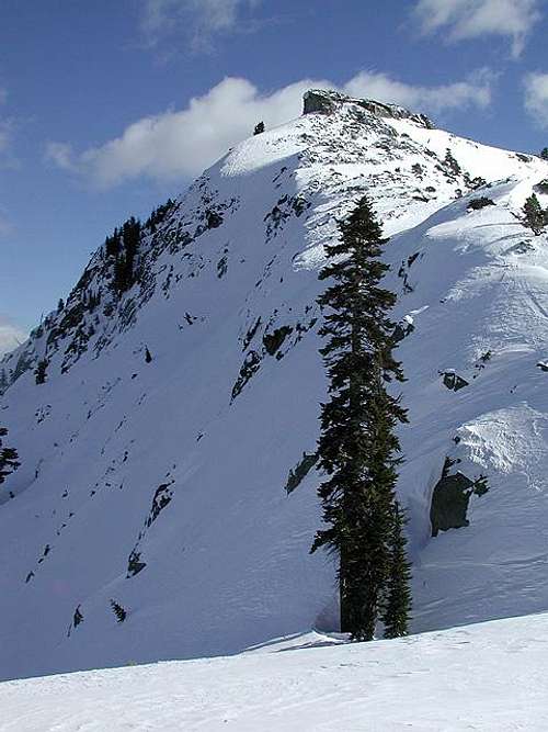 Donner Peak's North Face on...