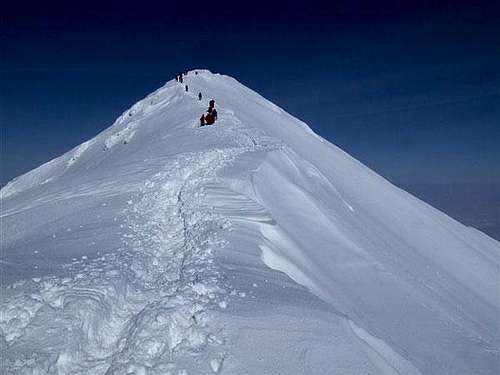 Ljuboten peak - winter climb