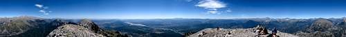 360° pano on the summit of the Peña Montañesa