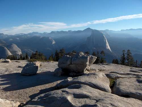 Half Dome from Sentinal Dome