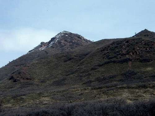 Red Butte and the ridge