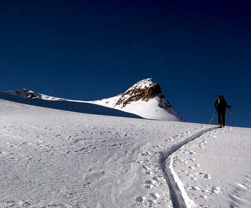 Ski mountaineering in Champorcher Valley