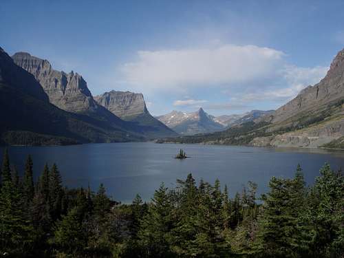 St. Marys Lake in Glacier National Park