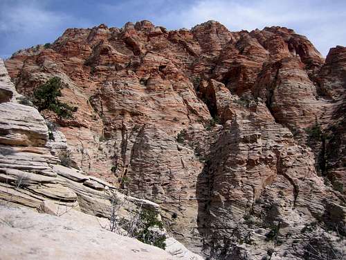 Watchman West Face from the Saddle
