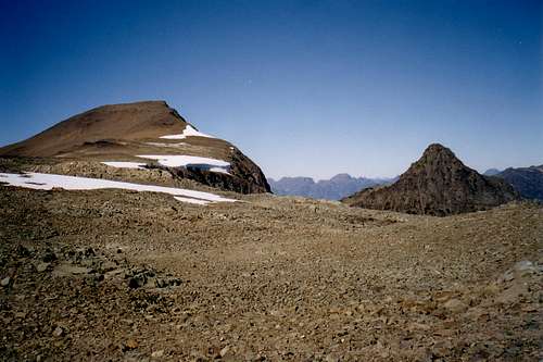 Upper NE Ridge of Mt Albert  Edward