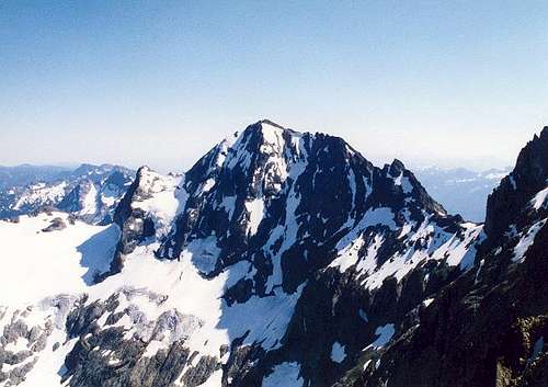 The North Face of Mt. Maude...