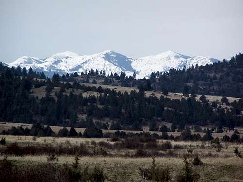 Aldrich Mountains and Fields Peak