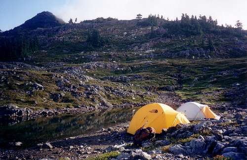 Camp on the South Ridge
