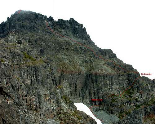 Victoria Peak - South Face Standard Route
