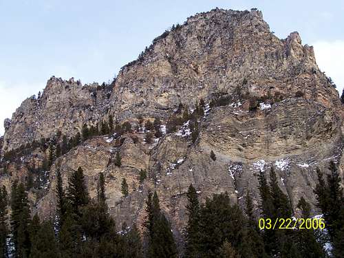 Rock Outcroppings in the Madison Range