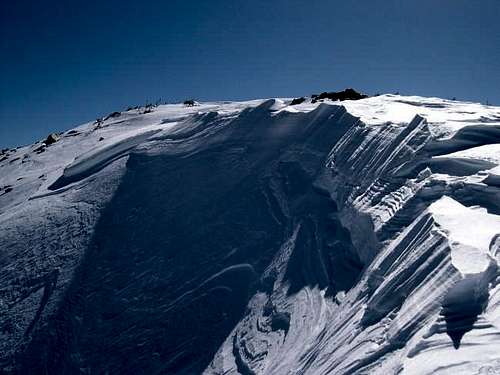 The summit ridge of Jepson...