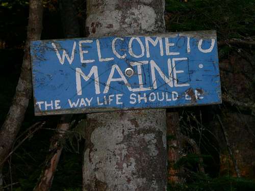 welcome to Maine!