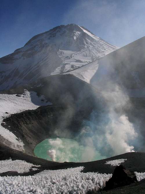 Tupungato Volcano from Chile