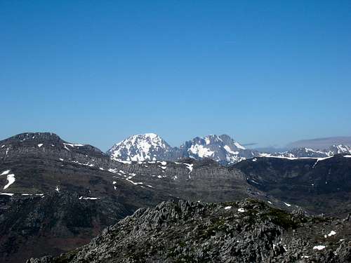 Peña Ubiña South face