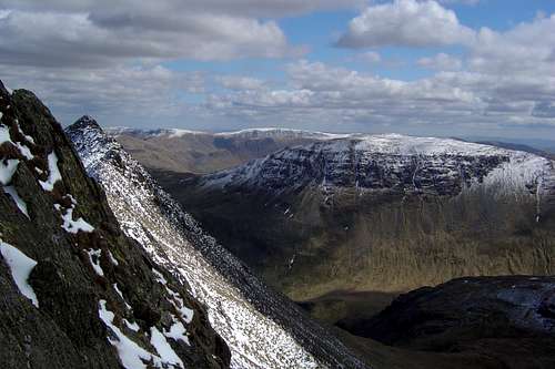 St Sunday Crag from the Helvellyn end of Striding edge