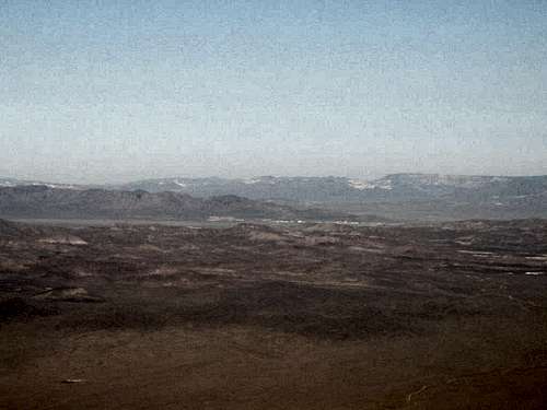 'Area 51' as seen from Tikaboo Peak