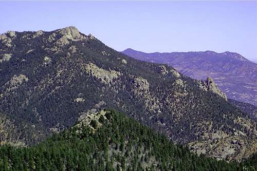 Tenney Crags from Cookstove Mountain